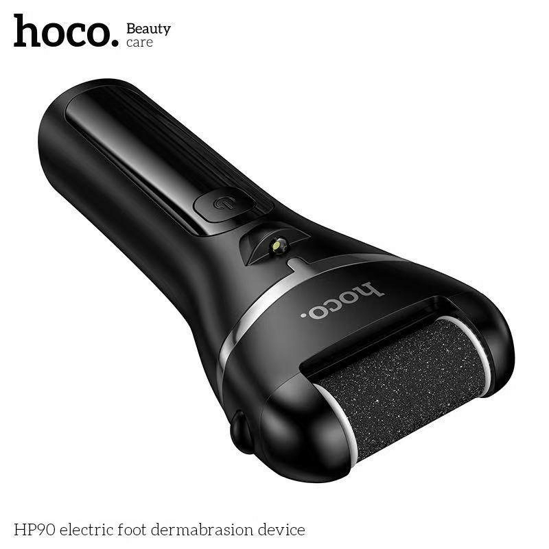 เครื่องขัดส้นเท้าไฟฟ้า HOCO HP90 หัวขัดเปลี่ยนได้ 3 แบบ ปรับมอเตอร์ได้ 3 ระดับ กันน้ำ แบตเตอรี่ 180 นาที_2